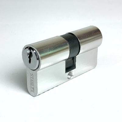 qualità  Customized Aluminum Cylinder Lock 60mm Euro Barrel Lock SN CP SB AB MAB AC Finish fabbrica