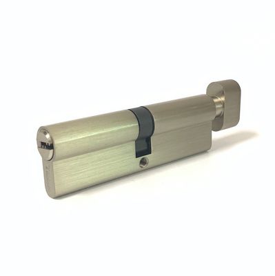 Serratura europea per porta in ottone con serratura a cilindro da 100 mm su un lato personalizzata
