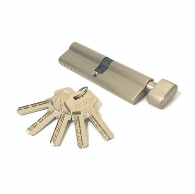 Serratura europea per porta in ottone con serratura a cilindro da 100 mm su un lato personalizzata