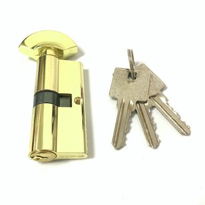 Serratura a cilindro di zinco a chiusura singola di 70 mm Euro Lock con manopola in alluminio o in zinco