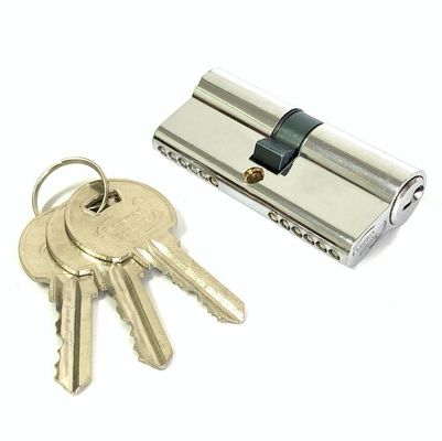 Serratura a cilindro in zinco a doppia apertura 70 mm Serratura a cilindro sicuro personalizzata