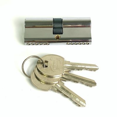 Serratura a cilindro in zinco a doppia apertura 70 mm Serratura a cilindro sicuro personalizzata