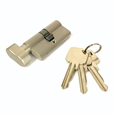 Blocco Euro cilindro in ottone Euro singolo cilindro personalizzato 60 mm