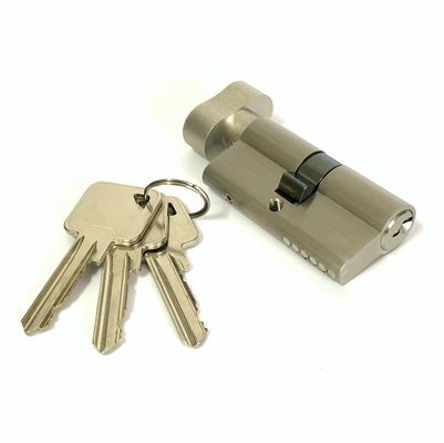 Blocco Euro cilindro in ottone Euro singolo cilindro personalizzato 60 mm