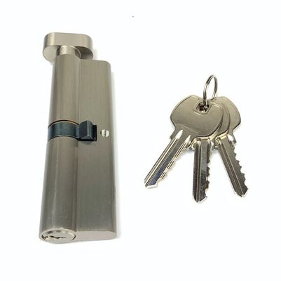 100mm Euro Profile Single Brass Cylinder