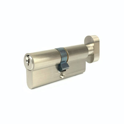 Blocco a cilindro euro 70 mm Blocco a cilindro singolo a profilo euro in ottone