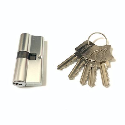 Serratura a cilindro in alluminio a doppia apertura Cilindro per porta da 70 mm