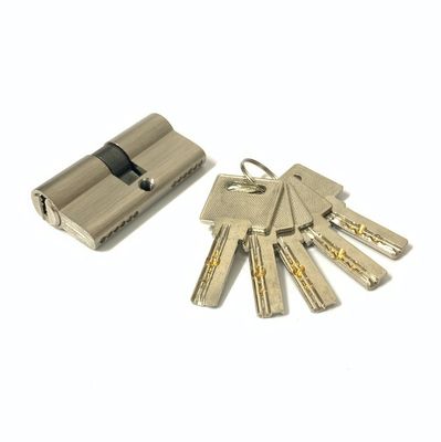 Dispositivo di taglia personalizzata cilindro in ottone in alluminio 60 mm serratura a canna con chiavi
