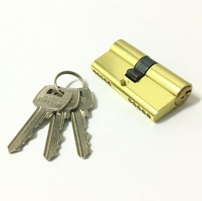 Serrature a doppio cilindro con doppia apertura in alluminio e ottone, dimensioni personalizzate, 60 mm