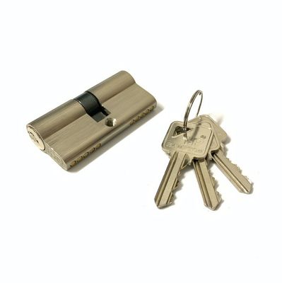 Serrature a cilindro per porta in alluminio con serratura a doppio cilindro da 60 mm con nucleo in ottone