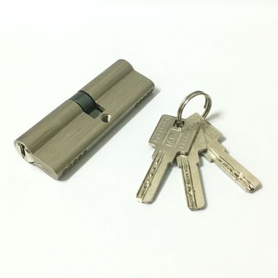 90mm Porta Euro cilindro doppio aperto Aluminio cilindro blocco personalizzato