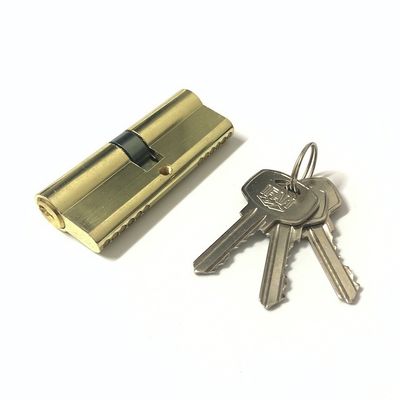 Doppia apertura cilindro di rame di zinco personalizzato 80mm cilindro di blocco