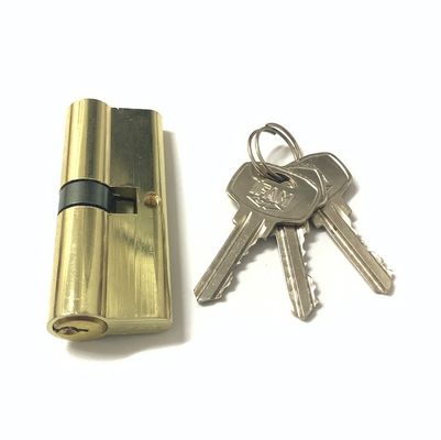 Doppia apertura cilindro di rame di zinco personalizzato 80mm cilindro di blocco
