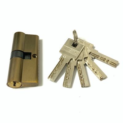 Euro Profile Zinc Brass Cylinder 80mm Cancello di porta