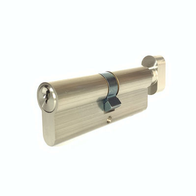 90mm Euro Profile Single Brass Cylinder