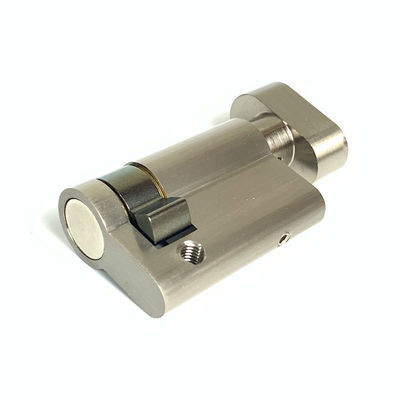 40mm 45mm 50mm 55mm 60mm cilindro a giramento del pollice Blocco Euro Profile Mezzo cilindro a manopola