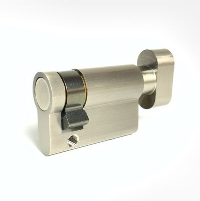 40mm 45mm 50mm 55mm 60mm cilindro a giramento del pollice Blocco Euro Profile Mezzo cilindro a manopola
