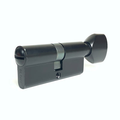 Sclusa cilindrica in lega di zinco nera WC Bagno cilindrica 70 mm