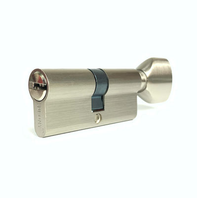 Lega di zinco 70 mm Euro cilindro blocco singolo cilindro personalizzato con nucleo di ottone