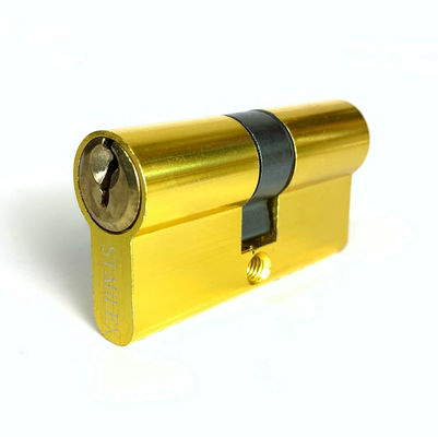 60 mm cilindro di blocco porta in alluminio cilindri di doppio blocco euro aperto personalizzati