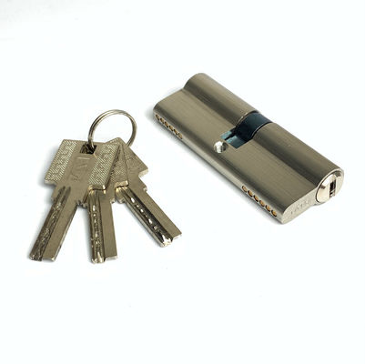 Serratura a cilindro per porta in alluminio SN CP GP SB AB MAB AC da 80 mm con chiave