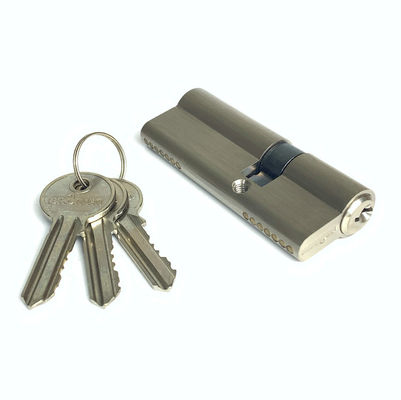Blocco cilindrico in ottone a doppia apertura 80 mm di profilo Blocco cilindrico personalizzato