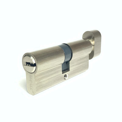 Serratura a cilindro singola aperta in ottone SN CP SB GP AB MAB Serratura a cilindro AC 70 mm