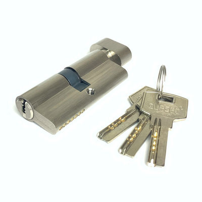 70mm  Single open Brass Cylinder Lock