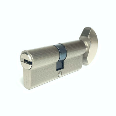 Cilindro singolo aperto personalizzato SN CP GP SB AB MAB AC NERO Cilindro europeo da 70 mm con nucleo in ottone